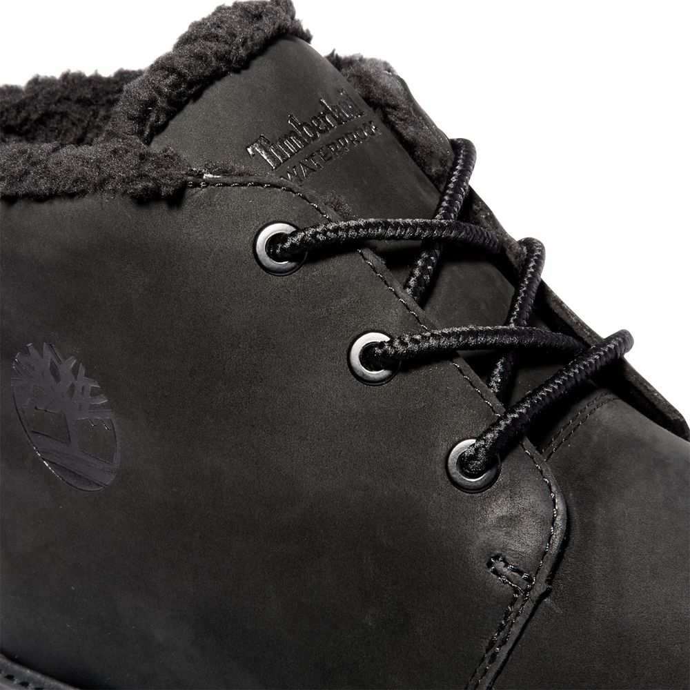 Bocanci Chukka Timberland Barbati Negrii - Richmond Ridge Waterproof - Romania - TQWJRY058